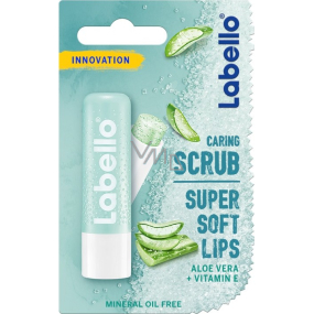 Labello Aloe Vera pečující peeling na rty 5,5 ml