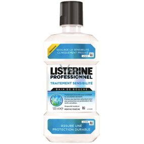 Listerine Professional Sensitivity Therapy antiseptická ústní voda bez alkoholu 500 ml