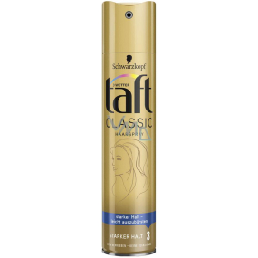 Taft Classic silná fixace 3 lak na vlasy 250 ml
