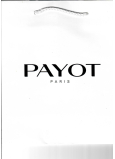 Payot Luxe taška papírová bílá 26 x 23 x 10 cm