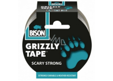 Bison Grizzly Tape lepicí páska opravná stříbrná, šíře pásky: 50 mm s návinem o délce 10 m