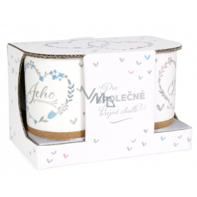 Albi Svatební hrnky Jeho a její 2 x 380 ml