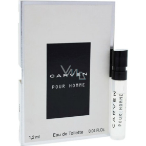 Carven Pour Homme toaletní voda 1,2 ml s rozprašovačem, vialka