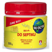 Bio-Enzym Bio-P1 Biologický přípravek do septiku, žumpy, suchého záchodu 500 g k likvidaci organických nečistot