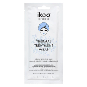 Ikoo Thermal Treatment Wrap Volume & Nourish Termální maska v čepici pro objem 1 kus