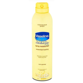 Vaseline Essential Healing hydratační vyživující tělové mléko 190 ml sprej