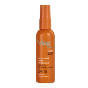 Ziaja Sopot Sun SPF 15 voděodolný suchý olej na opalování v gelu dávkovač 90 ml