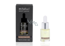 Millefiori Milano Natural Sandalo Bergamotto - Santálové dřevo a Bergamot Aroma olej 15 ml