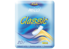 Micci Classic intimní vložky bez křidélek 20 kusů
