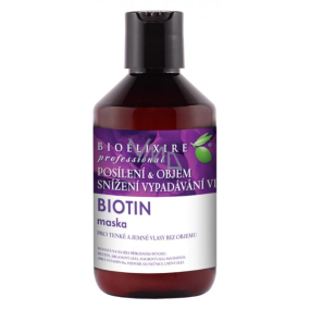 Bioelixire Biotin maska na vlasy jemné, slabé a bez objemu 300 ml