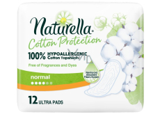 Naturella Cotton Protection Ultra Normal hygienické vložky s křidélky 12 kusů