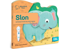 Albi Kouzelné čtení interaktivní minikniha s výsekem Slon, věk 2+