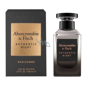 Abercrombie & Fitch Authentic Night Man toaletní voda pro muže 100 ml