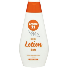 Creme 21 Soft + Vitamin E tělové mléko 400 ml