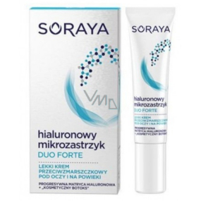 Soraya Hyaluronic Micro-Injection Duo Forte lehký oční krém proti vráskám 15 ml