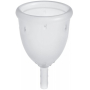 LadyCup Menstruační kalíšek transparentní, malý S + Milton sterilizační tablety