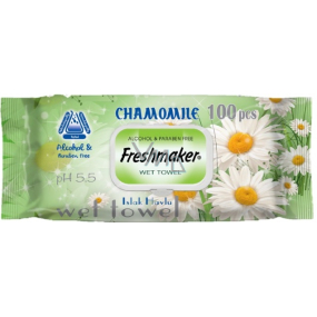 Freshmaker Chamomile - Heřmánek vlhčené ubrousky 100 kusů