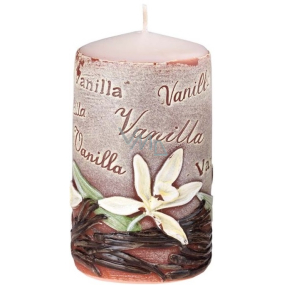 Candles Vanilka Vanilla vonná svíčka válec 60 x 110 mm