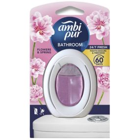 Ambi Pur Bathroom Flowers & Spring gelový osvěžovač vzduchu do koupelny 8 ml