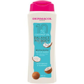 Dermacol Coconut Oil Revitalising revitalizační tělové mléko 400 ml