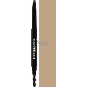 Dermacol Eyebrow Perfector Automatic tužka na obočí s kartáčkem 01 3 g