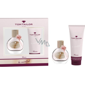 Tom Tailor Be Mindful Woman toaletní voda 30 ml + sprchový gel 100 ml, dárková sada