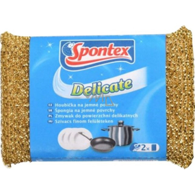 Spontex Delicate čisticí polštářek, houbička na jemné povrchy 1 kus