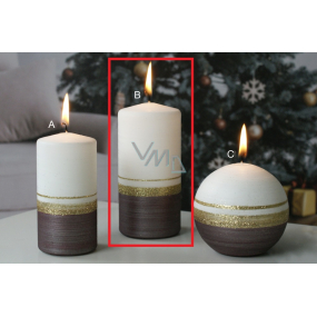 Lima Aroma linie svíčka karmínová válec 60 x 120 mm 1 kus