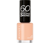 Rimmel London 60 Seconds Super Shine Nail Polish lak na nehty 401 Nude Nostalgia 8 ml