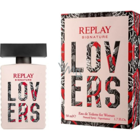 Replay Signature Lovers for Woman toaletní voda 50 ml