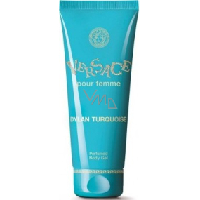 Versace Dylan Turquoise tělový gel pro ženy 200 ml