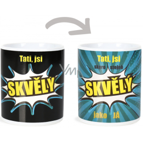 Albi Měnící hrnek Vánoční Tati, jsi skvělý 310 ml