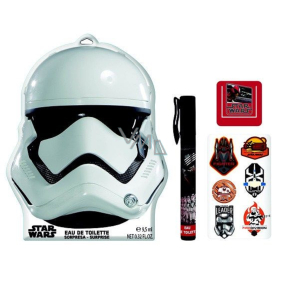Disney Star Wars Air Star Wars toaletní voda pro děti 9,5 ml + samolepky + záložka do knihy, pytel s překvapením