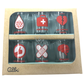 Albi Sám sobě lékařem sada panáků 6 x 35 ml