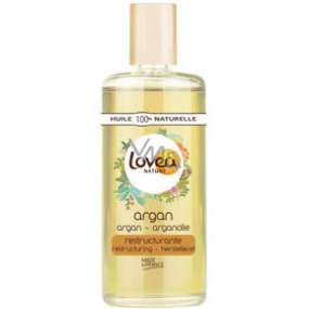 Lovea Bio Arganový olej a vitanin E obnovující pleťový, tělový, vlasový olej 100 ml