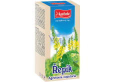 Apotheke Řepík lékařský bylinný čaj přispívá k normálnímu trávení 20 x 1,5 g