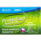 Favea ProbioLact forte N°12 probiotika s vitaminem C a D doplněk stravy 30 tobolek