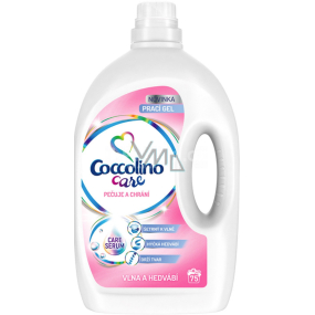 Coccolino Care Vlna a hedvábí speciální péče o citlivé tkaniny prací gel 75 dávek 3 l