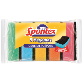 Spontex Megamax houbičky na nádobí 5 kusů