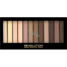 Makeup Revolution Redemption Palette Essential Mattes 2 paletka očních stínů 14 g