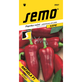Semo Paprika roční zeleninová, pro pole Rafaela F1 hybrid 15 semen