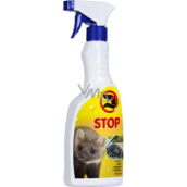 Bio-Enzym Stop Kuna přírodní odpuzovač kun pro použití v interiéru i v exteriéru rozprašovač 500 ml