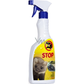 Bio-Enzym Stop Kuna přírodní odpuzovač kun pro použití v interiéru i v exteriéru rozprašovač 500 ml