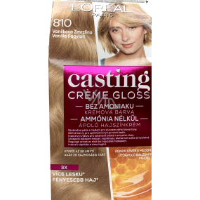 Loreal Paris Casting Creme Gloss krémová barva na vlasy 810 Vanilková zmrzlina