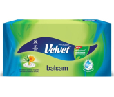 Velvet Balsam papírové kapesníky 3 vrstvé 70 kusů v krabičce