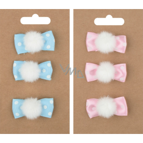 Richstar Accessories Sponky na vlasy 5 cm 3 kusy různé barvy