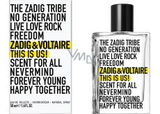Zadig & Voltaire This Is Us! toaletní voda unisex 50 ml