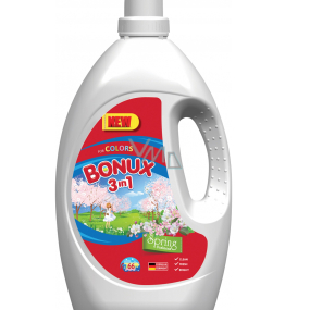 Bonux Color Spring Freshness 3v1 tekutý prací gel na barevné prádlo 66 dávek 3,63 l
