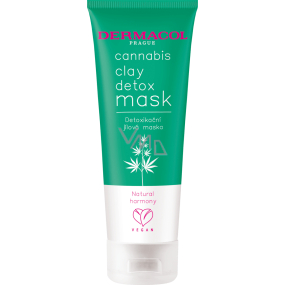 Dermacol Cannabis detoxikační jílová maska 100 ml