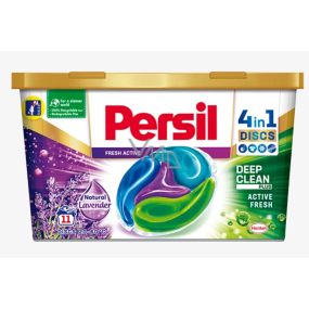 Persil Discs Color Lavender 4v1 kapsle na praní barevného prádla box 11 dávek 275 g